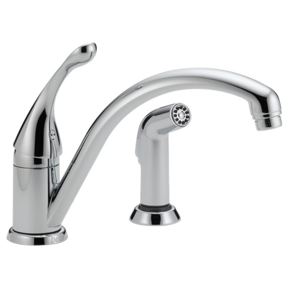 DELTA COLLINS 441-DST 1H KITCHEN FAUCET W/SIDE SPRAYER                            