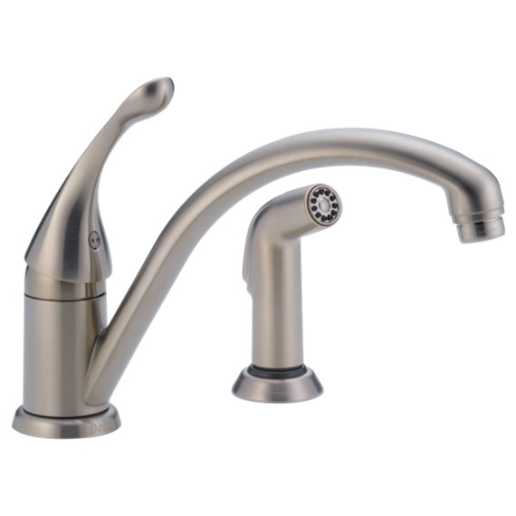 DELTA COLLINS 441-DST 1H KITCHEN FAUCET W/SIDE SPRAYER                            