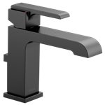 DELTA ARA 567LF-MPU SINGLE HOLE - SINGLE HANDLE-4"PLATE/METAL POP-UP            