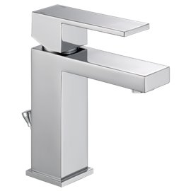 DELTA MODERN ANGULAR 567LF-PP SINGLE HANDLE LAVATORY...