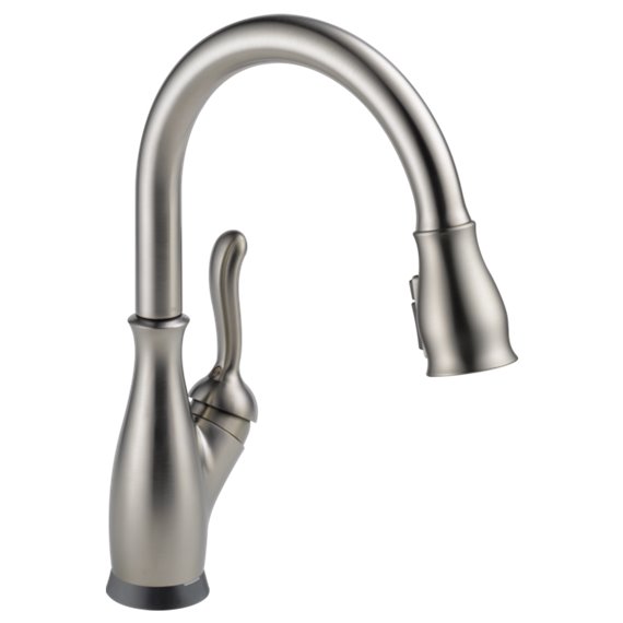 DELTA LELAND 9178T-DST SINGLE HANDLE PULL-DOWN KITCHEN FAUCET WITH TOUCH2O         