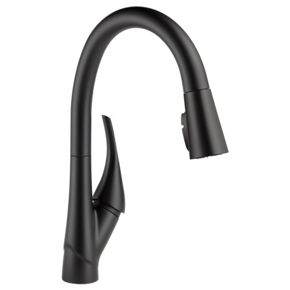 DELTA ESQUE 9181-DST SINGLE HANDLE PULL-DOWN KITCHEN FAUCET                      