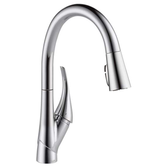 DELTA ESQUE 9181-DST SINGLE HANDLE PULL-DOWN KITCHEN FAUCET                      