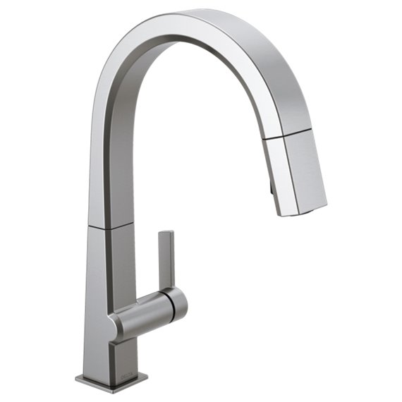 DELTA PIVOTAL 9193-DST SINGLE HANDLE PULL DOWN KITCHEN FAUCET                      