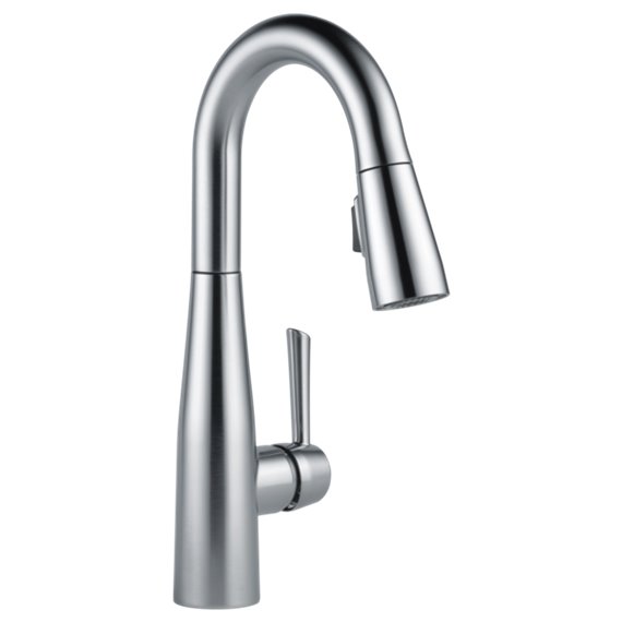 DELTA ESSA 9913-DST SINGLE HANDLE PULL-DOWN BAR/PREP FAUCET                     