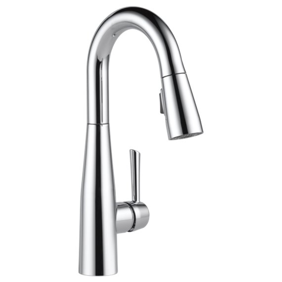 DELTA ESSA 9913-DST SINGLE HANDLE PULL-DOWN BAR/PREP FAUCET                     