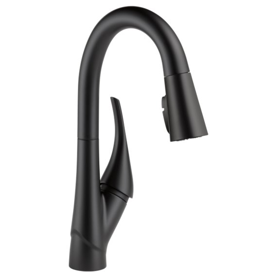 DELTA ESQUE 9981-DST SINGLE HANDLE PULL-DOWN BAR/PREP FAUCET                     