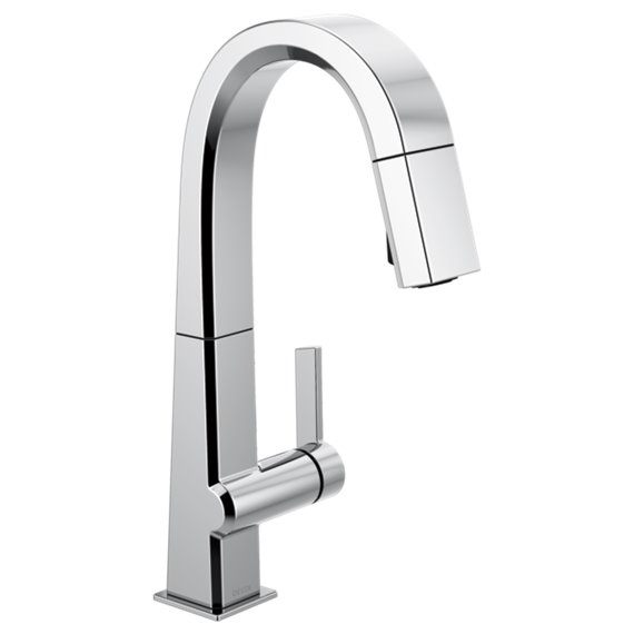 DELTA PIVOTAL 9993-DST SINGLE HANDLE PULL DOWN BAR/PREP FAUCET                     