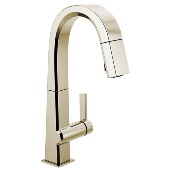 DELTA PIVOTAL 9993-DST SINGLE HANDLE PULL DOWN BAR/PREP FAUCET                     