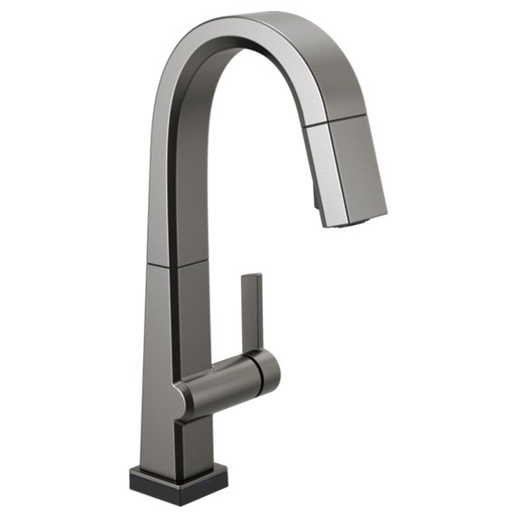 DELTA PIVOTAL 9993T-DST SINGLE HANDLE PULL DOWN BAR/PREP FAUCET WITH TOUCH2O TECHNOL