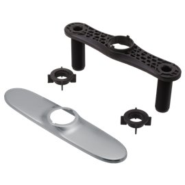 DELTA RP70714 ESCUTCHEON WITH BASEPLATE AND NUTS 2