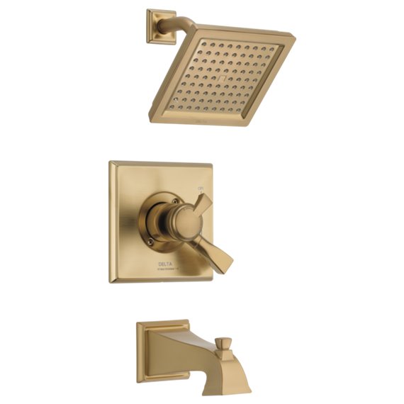 DELTA DRYDEN T17451-WE MONITOR-R 17 SERIES TUB AND SHOWER TRIM