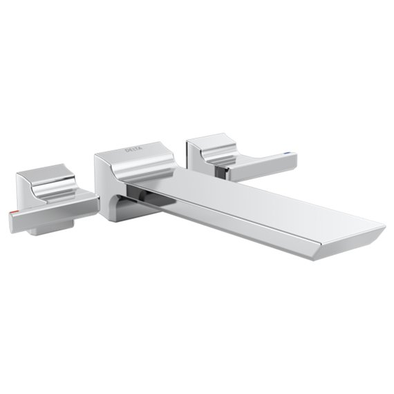 DELTA PIVOTAL T5799-WL TWO HANDLE WALL MOUNTED...