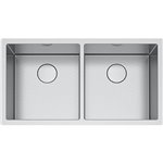 Franke PS2X120-16-16 PROFESSIONAL SERIES 2.0, DOUBLE SINK. 8 MM RADIUS, INLCUDED ACCESSORIES