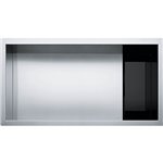 Franke CLV110-31 CRYSTAL UNDERMOUNT SINK 16G SS SGL 36 CAB -STAINLESS STEEL