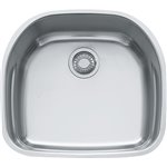 Franke PRX11021 PRESTIGE UM 18G SS SGL 27CAB -STAINLESS STEEL - SINK