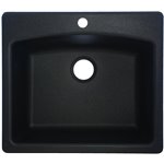 Franke ES25229-1 ELLIPSE GRANITE - DUAL MOUNT SINK SINGLE