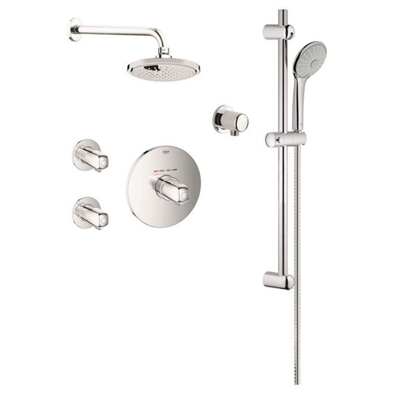 GROHE 122628 Basic THM Dual Function Shower Kit