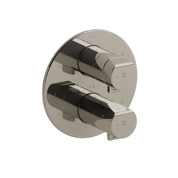 Riobel Parabola PB46 4-way Type T/P thermostatic/pressure balance ¾" coaxial complete valve
