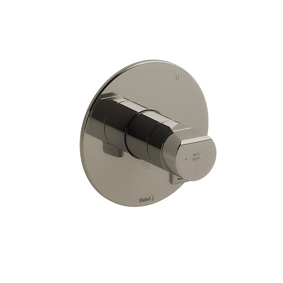 Riobel Parabola PB473-way no share Type T/P thermostatic/pressure balance coaxial complete valve