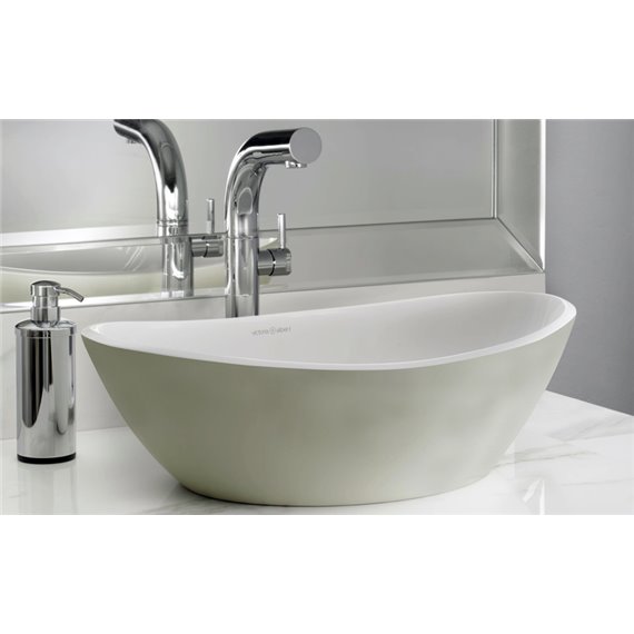 Victoria + Albert VB-AML-55 Amalfi Oval Vessel Lavatory Sink