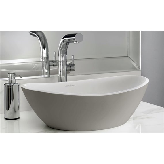 Victoria + Albert VB-AML-55 Amalfi Oval Vessel Lavatory Sink