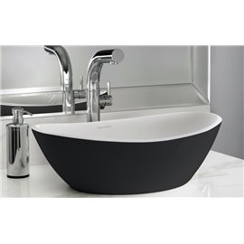 Victoria + Albert VB-AML55M Amalfi Oval Vessel Lavatory Sink 2
