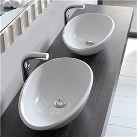 Victoria + Albert VB-NAP-57 Napoli Oval Vessel Lavatory Sink 2
