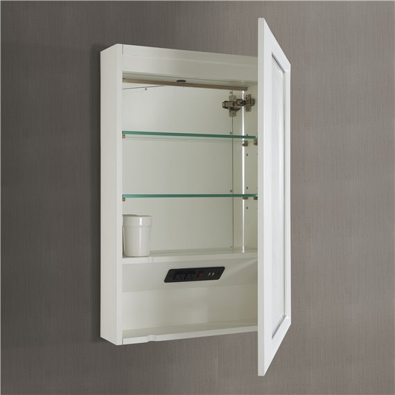 Fairmont Designs Revival 20" Medicine Cabinet-right - Glossy White