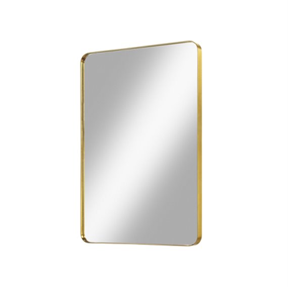 Fairmont Designs Reflections 24" Metal Frame Mirror - Brass