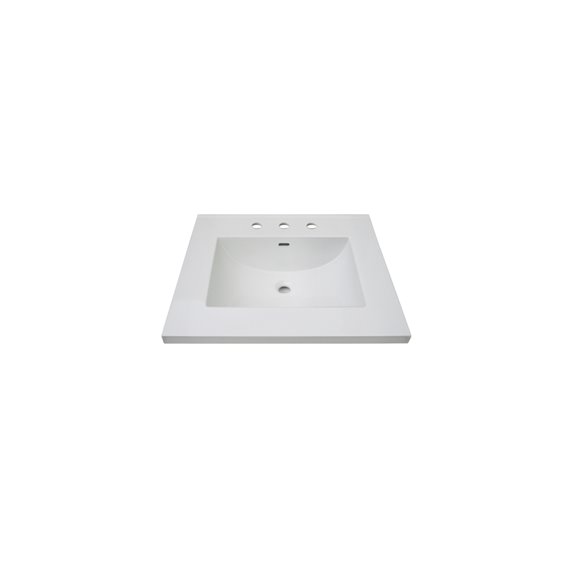 Fairmont Designs 3cm (1-1/4") 25" Tops White...