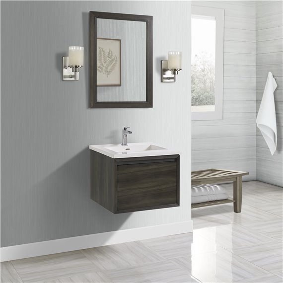 Fairmont Designs M4 24" Wall Mount Vanity - Smoke