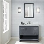 Fairmont Designs Studio One 42" Vanity - Glossy Pewter