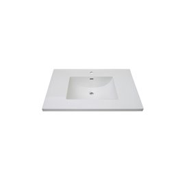 Fairmont Designs 3cm (1-1/4") 37" Tops White Ceramic...