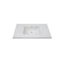 Fairmont Designs 3cm (1-1/4") 43" Tops White Ceramic...