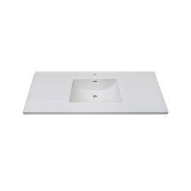 Fairmont Designs 3cm (1-1/4") 49" Tops White Ceramic...