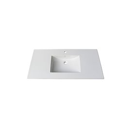 Fairmont Designs (11/16")  49" Tops White Ceramic Vanity...