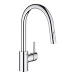 Grohe 31349 Concetto Single-Handle Pull Down Kitchen Faucet Dual Spray 5.7 L/min - 1.5 gpm 