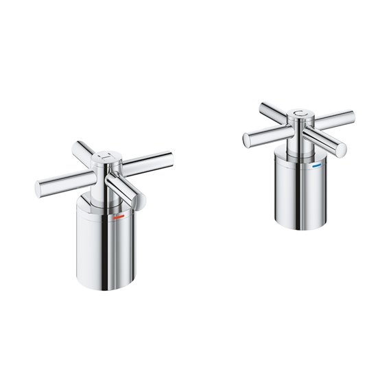 Grohe 18033 Atrio New Cross Handle - Chrome