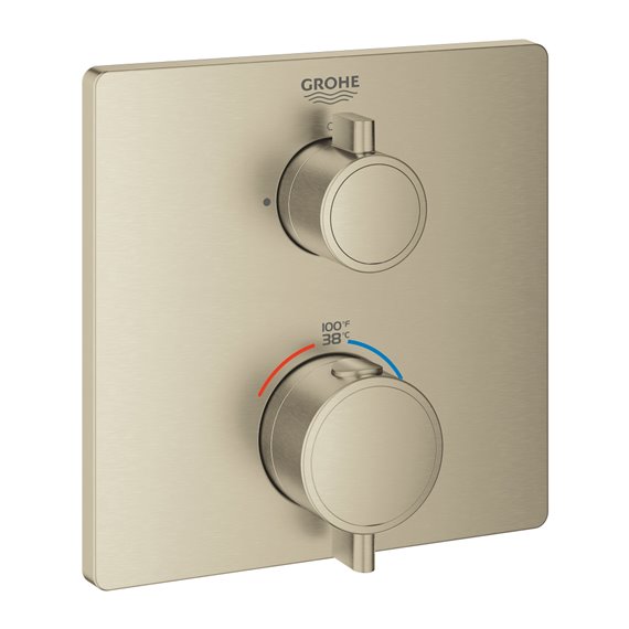 Grohe 24111 Grohtherm Square Dual Func Thm Trim