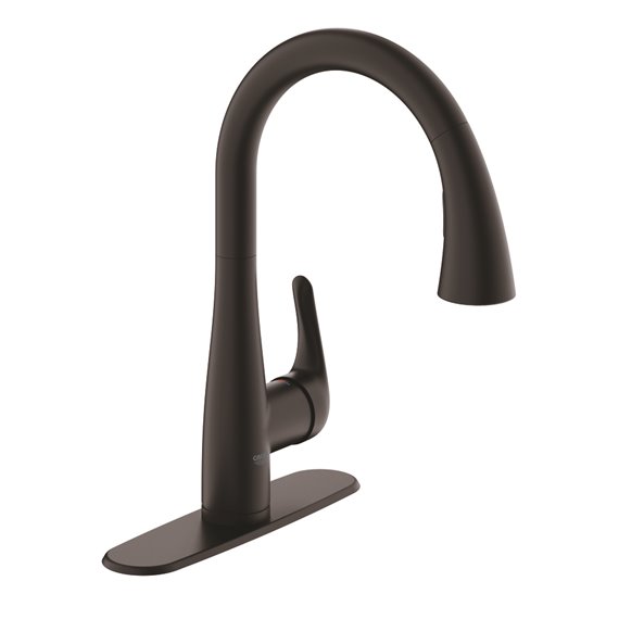 Grohe 30211 Elberon Ohm Sink C-Spout Dual Spray Us