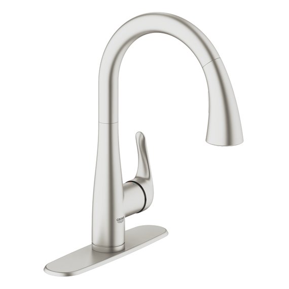 Grohe 30211 Elberon Ohm Sink C-Spout Dual Spray Us