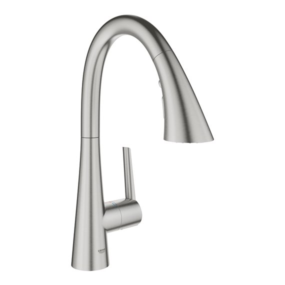 Grohe 30368 Ladylux L2 Prep Sink 3 Spray Pull-Down