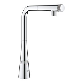 Grohe 31559 Grohe Zedra SmartControl Pull-Out Single Spray Kitchen Faucet 6.6 L/min - 1.75 GPM