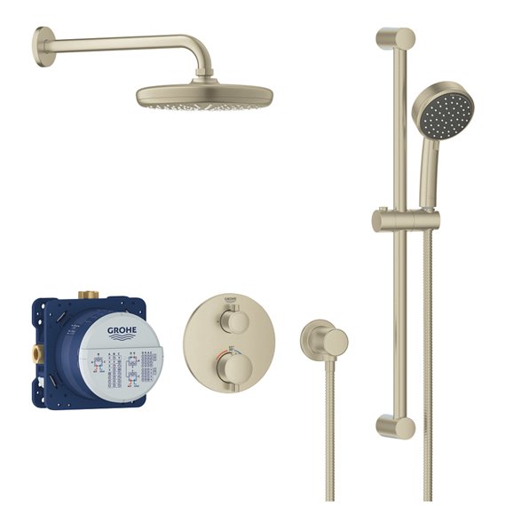 Grohe 34745 Grohtherm Round Thm Shwr Set