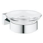 Grohe 40754 Essentials Cube Soap Dish with Holder