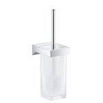 Grohe 40857 Selection Cube Toilet Brush Set