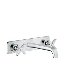 AXOR CITTERIO E WIDESPREAD WALLMOUNTED LAVATORY FAUCET W/...