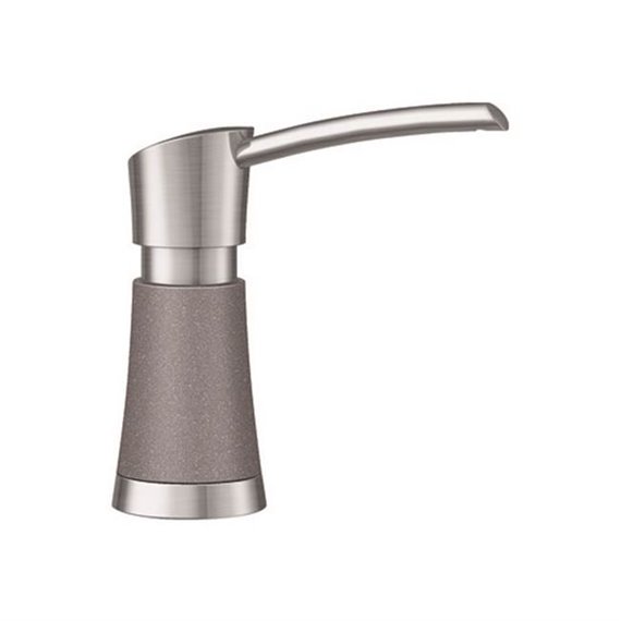 BLANCO ARTONA SOAP DISP., STAINLESS FINISH / MET. GRAY