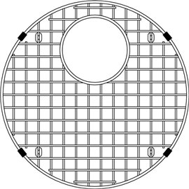 BLANCO SINK GRID, STAINLESS STEEL SINK